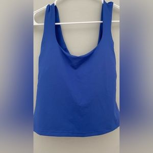 fabletics oasis twist built in bra tank